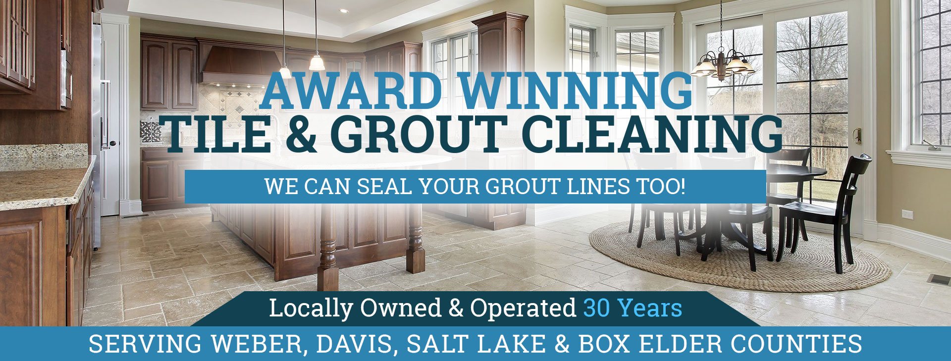 award winning tile and grout cleaning in Davis County UT
